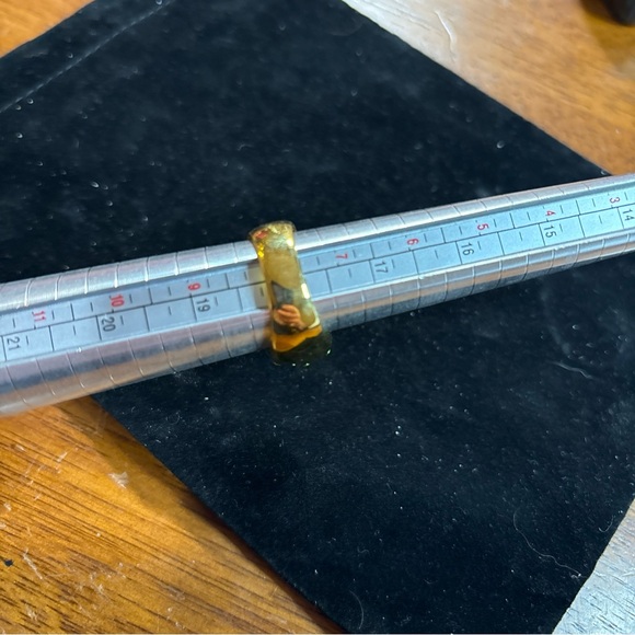 178 Joan Rivers Red, Blue, Green&Purple Enamel Rhinestone Gold Tone Dome  7.75 - Picture 10 of 10